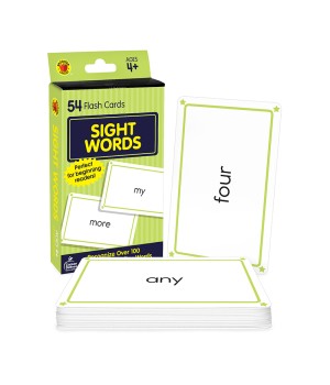 Sight Words Flash Cards, 54 Cards