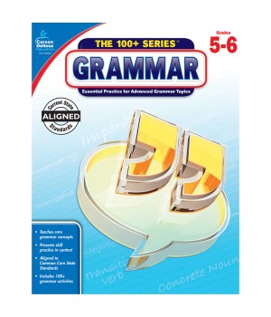 The 100+ Series Grammar Workbook, Grade 5-6, Paperback