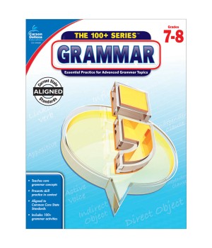 The 100+ Series Grammar Workbook, Grade 7-8, Paperback