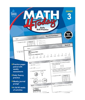 Math 4 Today Workbook, Grade 3