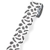 WHITE W/BLK LEAVES ROLLED BORDERS WHITE W/BLK LEAVES ROLLED BORDERS