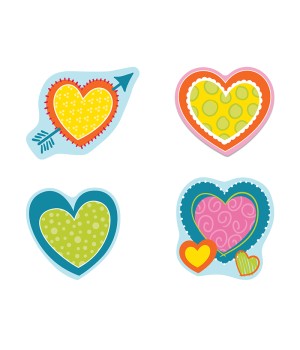 Hearts Cut-Outs, Pack of 36