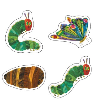 The Very Hungry Caterpillar Cut-Outs Grade PK-8, Pack of 48