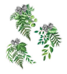 Simply Boho Greenery Cut-Outs, Pack of 12