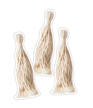 Simply Boho Tassels Cut-Outs, Pack of 36