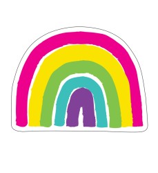 Kind Vibes Rainbow Cut-Outs, Pack of 36