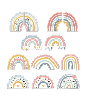 We Belong Rainbow Fun Cut-Outs, Pack of 36