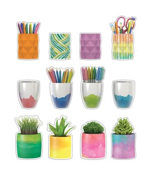 Creatively Inspired Planters & Cups Cut-Outs, Pack of 36