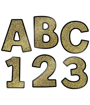 Sparkle + Shine Gold Glitter Combo Pack EZ Letters