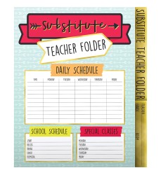 Aim High Substitute Teacher Folder
