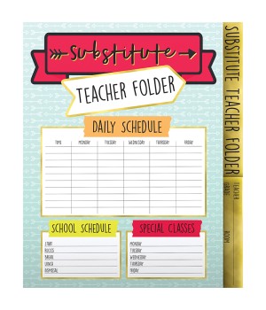 Aim High Substitute Teacher Folder