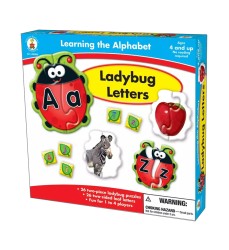Ladybug Letters Puzzle Game