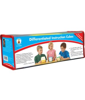 Differentiated Instruction Cubes Manipulative, Grade PK-5, Pack of 3