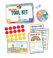 Be Clever Wherever Math Tool Kit Manipulative, Grade K-1