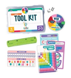 Be Clever Wherever Math Tool Kit Manipulative, Grade 2-3