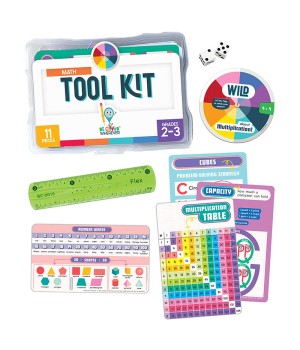 Be Clever Wherever Math Tool Kit Manipulative, Grade 2-3