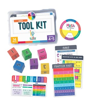 Be Clever Wherever Math Tool Kit Manipulative, Grade 4-5