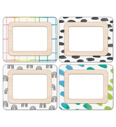 Creatively Inspired Name Tags, Pack of 40