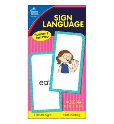 Sign Language Flash Cards, Grade PK-8