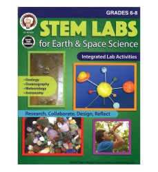 STEM Labs for Earth & Space Science Resource Book, Grade 6-8, Paperback