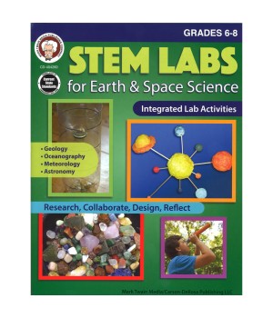 STEM Labs for Earth & Space Science Resource Book, Grade 6-8, Paperback