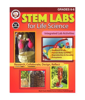 STEM Labs for Life Science Resource Book, Grade 6-8, Paperback