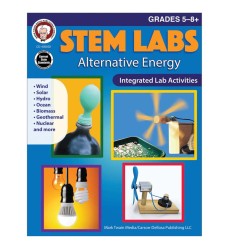 STEM Labs: Alternative Energy Workbook Grade 5-12 Paperback
