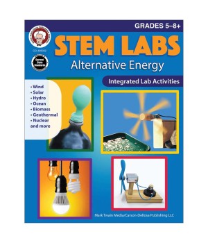 STEM Labs: Alternative Energy Workbook Grade 5-12 Paperback