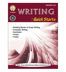 Writing Quick Starts Workbook, Grade 4-12, Paperback