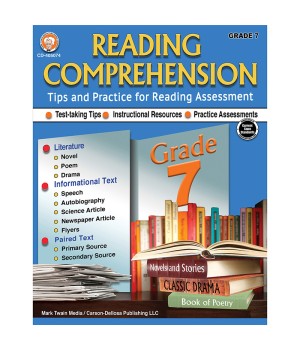Reading Comprehension Workbook, Grade 7