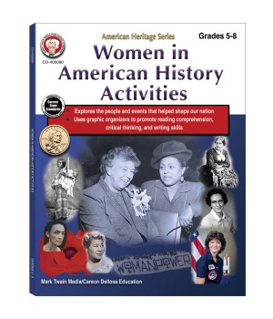 Women in American History Activities Workbook, Grades 5-8