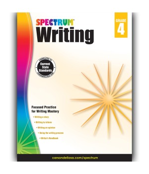 Writing Workbook, Grade 4, Paperback