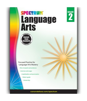 Language Arts Workbook, Grade 2, Paperback