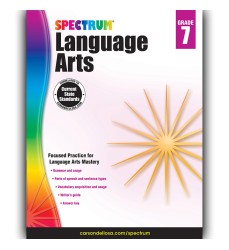 Language Arts Workbook, Grade 7, Paperback
