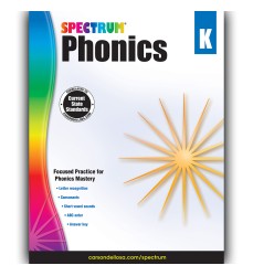 Phonics Workbook, Grade K, Paperback