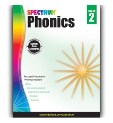 Phonics Workbook, Grade 2, Paperback