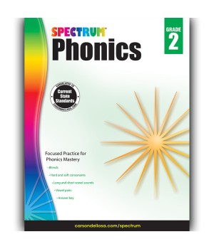 Phonics Workbook, Grade 2, Paperback