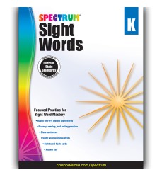 Sight Words Workbook, Grade K, Paperback