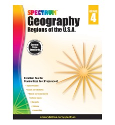 Spectrum® Geography: Regions of the U.S.A., Grade 4