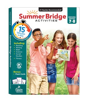 Summer Bridge Activities® Workbook, Grade 7-8, Paperback