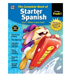 The Complete Book of Starter Spanish Workbook, Grade Preschool-1, Paperback