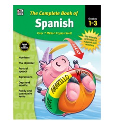 The Complete Book of Spanish Workbook, Grade 1-3, Paperback