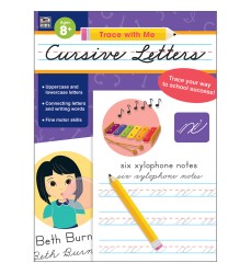 Cursive Letters Activity Book Grade 2-5