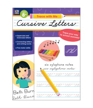 Cursive Letters Activity Book Grade 2-5