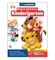 Magical Adventures in Kindergarten Workbook, Grade K, Paperback