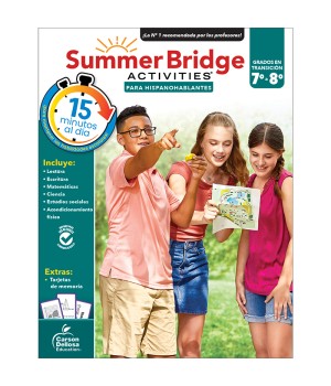 Summer Bridge Activities Spanish, Grade 7-8