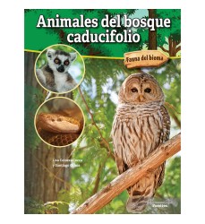 Animales del bosque caducifolio Hardcover