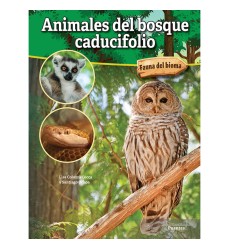 Animales del bosque caducifolio Paperback