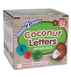 Coconut Letters - Uppercase - Set of 52