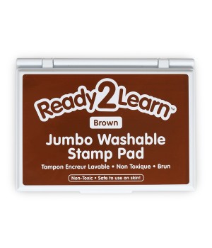 Jumbo Washable Stamp Pad - Brown - 6.2"L x 4.1"W